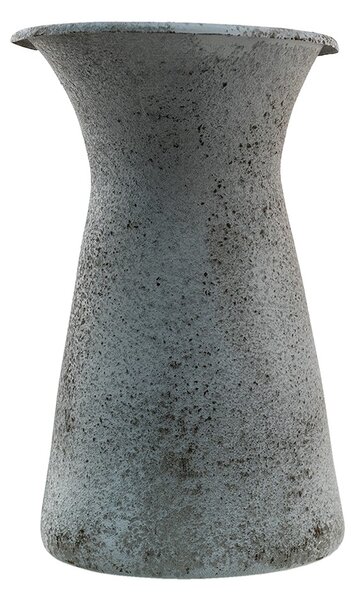 Šedý antik dekoratívny kovový džbán - 15*15*27 cm - Clayre & Eef