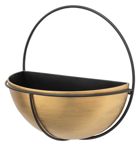 Bronzovo-čierny antik držiak na kvety - 42*22*42 cm - Clayre & Eef