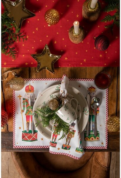 Zlatá keramická miska v tvare hviezdy Gold Star - 20 * 19 * 2 cm - Clayre & Eef