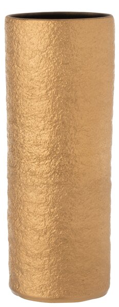 Zlatá keramická váza Gatsby L - Ø15*40 cm - J-Line by Jolipa
