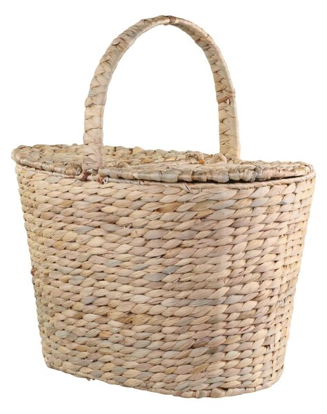 Prírodný piknikový kôš z vodného hyacintu - 43*29*49cm - Chic Antique