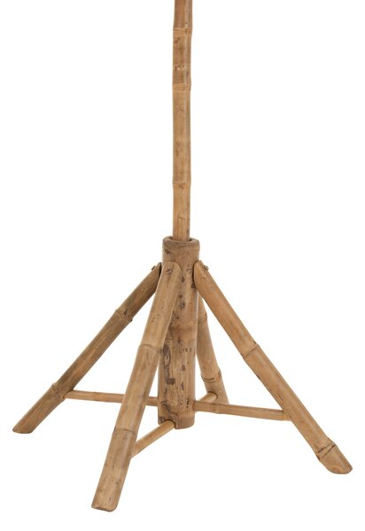 Bambusový slnečník so strechou z banánových listov - ∅ 150*260 cm - J-Line by Jolipa