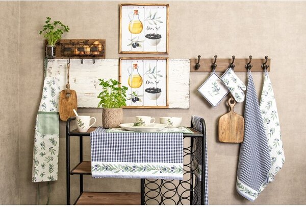 Papierové obrúsky s olivami Olive Garden - 33*33 cm (20ks) - Clayre & Eef