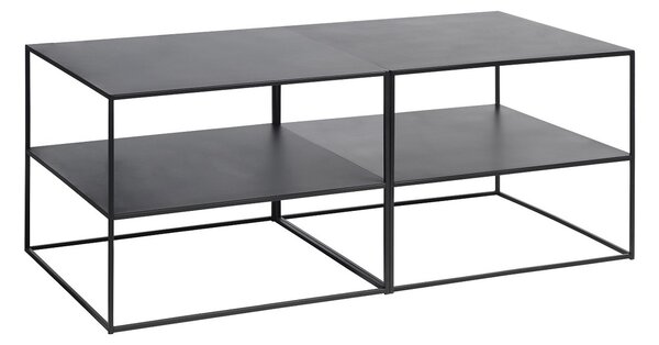Dizajnový konferenčný stolík Kalean 65 cm čierny