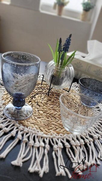 Granitový pohár na víno Ruy - Ø9*14 cm / 0.41l - Chic Antique