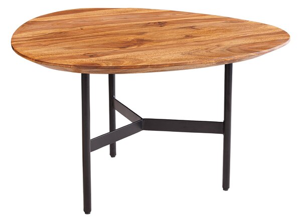 Dizajnový konferenčný stolík Machiko 60 cm Sheesham