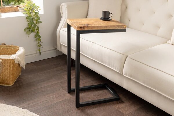 Dizajnový odkladací stolík Baronicio 62 cm mango