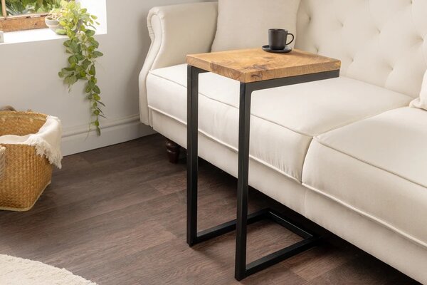 Dizajnový odkladací stolík Baronicio 62 cm mango