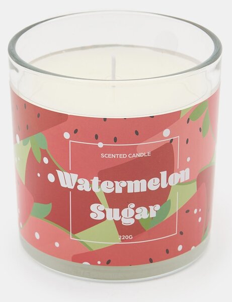Sinsay - Voňavá sviečka Watermelon Sugar - červená