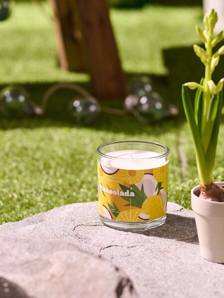 Sinsay - Voňavá sviečka Pinacolada - žltá