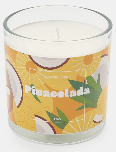 Sinsay - Voňavá sviečka Pinacolada - žltá