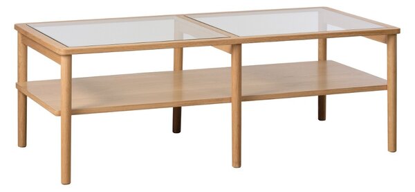 Dizajnový konferenčný stolík Dallan 120 cm prírodný dub