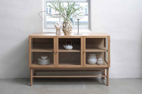 Dizajnová komoda Dallan 140 cm prírodný dub