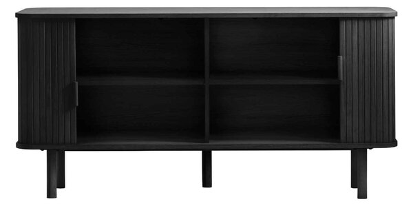 Dizajnová komoda Parveen 160 cm čierny dub