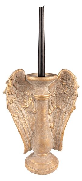 Svícen Wings Gold 24*12*33 cm - 24*12*33 cm - Clayre & Eef