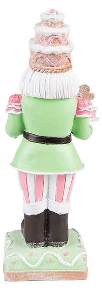 Dekorácia farebný Luskáčik - 9*6*24 cm - Clayre & Eef
