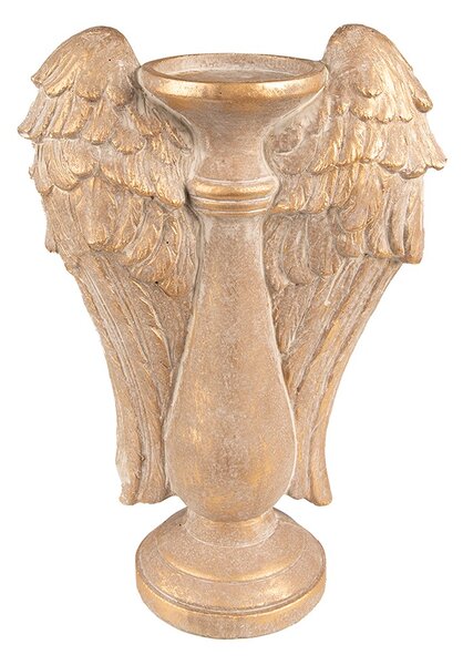 Svícen Wings Gold 24*12*33 cm - 24*12*33 cm - Clayre & Eef