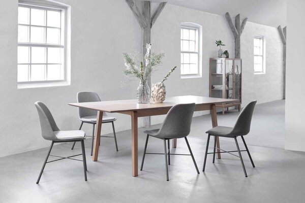Rozkladací jedálenský stôl Zabrina 140-200 cm prírodný dub
