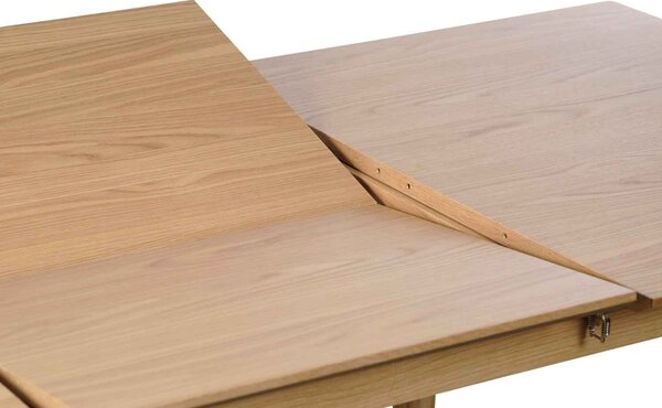 Rozkladací jedálenský stôl Zabrina 140-200 cm prírodný dub