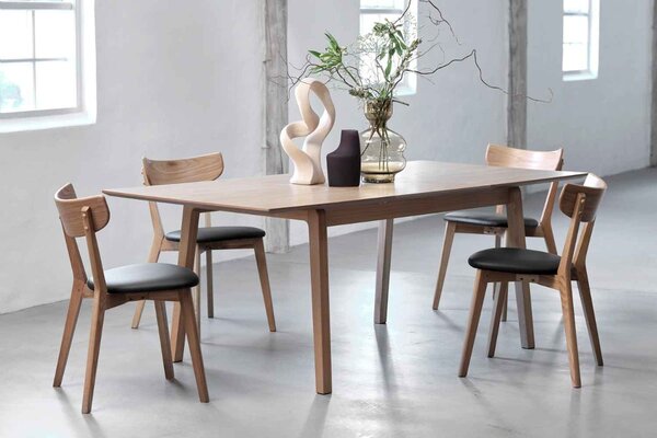 Rozkladací jedálenský stôl Zabrina 140-200 cm prírodný dub