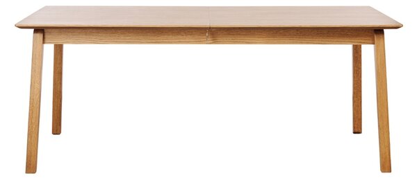 Rozkladací jedálenský stôl Zabrina 190-290 cm prírodný dub