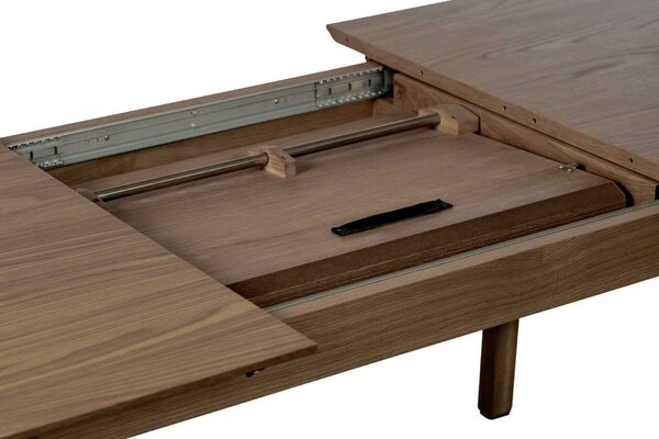 Rozkladací jedálenský stôl Zabrina 140-200 cm dymový dub