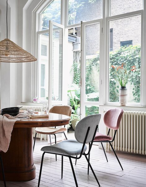 Lososový ľanový obrus so jemnými strapcami Chavier - 140*220cm - HKLIVING