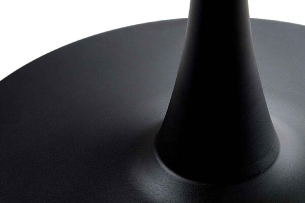 Dizajnový jedálenský stôl Valenzuela 100 cm biely