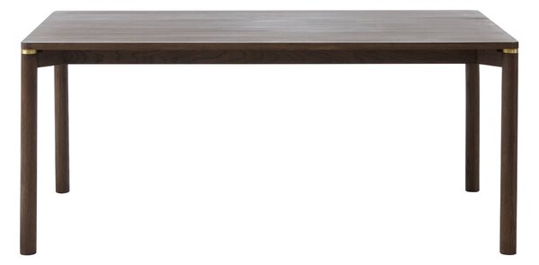 Dizajnový jedálenský stôl Takayoshi 180 cm tmavohnedý