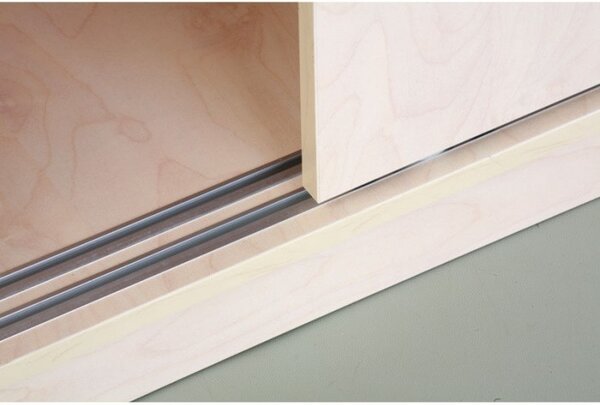 Skriňa zasúvacia MIRELLI, 800 x 400 x 800 mm, breza