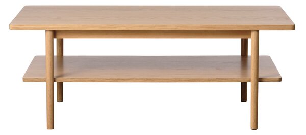 Dizajnový konferenčný stolík Zayleigh 120 cm vzor dub