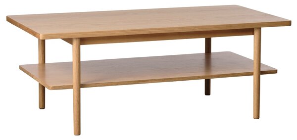 Dizajnový konferenčný stolík Zayleigh 120 cm vzor dub