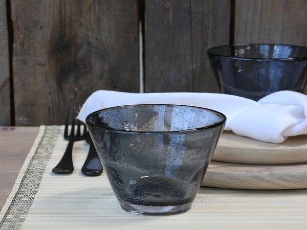 Granitová sklenená miska Ruy - Ø11,5*7,5 cm / 0.3l - Chic Antique