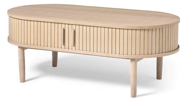 Dizajnový konferenčný stolík Palomino 120 cm biely dub