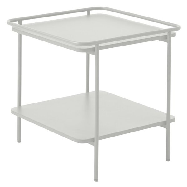 Dizajnový odkladací stolík Harinder 45 cm sivý