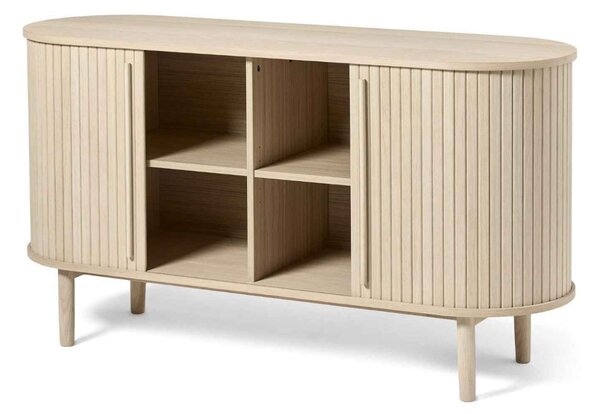 Dizajnová komoda Palomino 140 cm biely dub