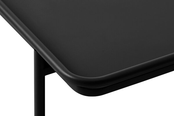 Dizajnový odkladací stolík Harinder 45 cm čierny