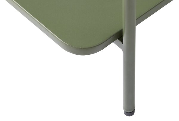 Dizajnový odkladací stolík Harinder 45 cm olivovo-zelený