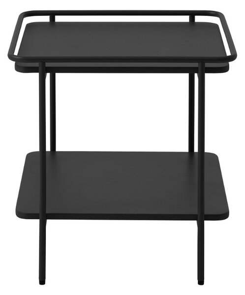 Dizajnový odkladací stolík Harinder 45 cm čierny