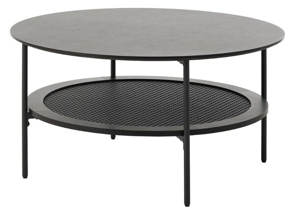 Dizajnový konferenčný stolík Lakshmana 80 cm čierny