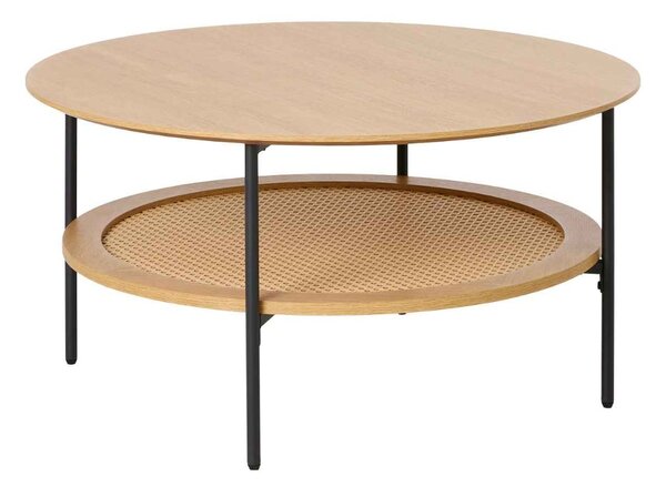 Dizajnový konferenčný stolík Lakshmana 80 cm prírodný dub