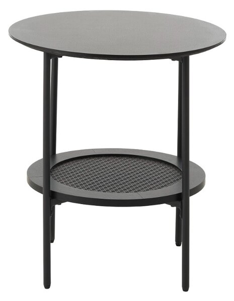 Dizajnový odkladací stolík Lakshmana 50 cm čierny