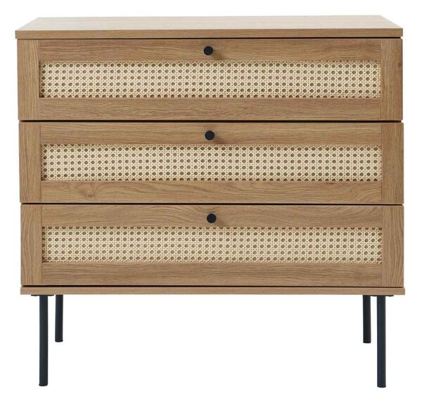 Dizajnová komoda Lakshmana 80 cm prírodný dub
