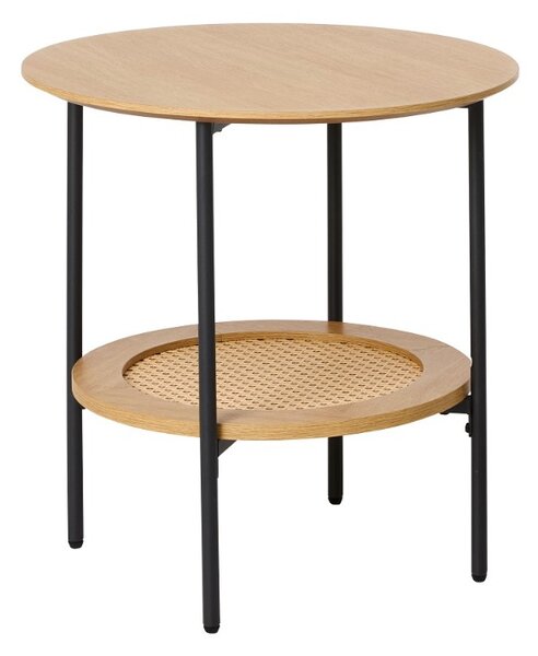 Dizajnový odkladací stolík Lakshmana 50 cm prírodný dub