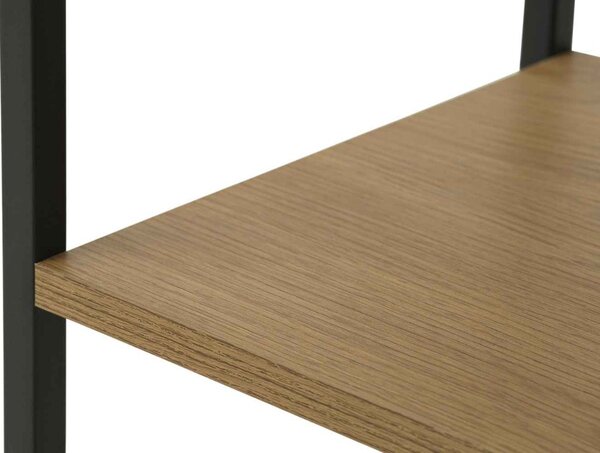 Dizajnový odkladací stolík Valenzuela 40 cm vzor dub