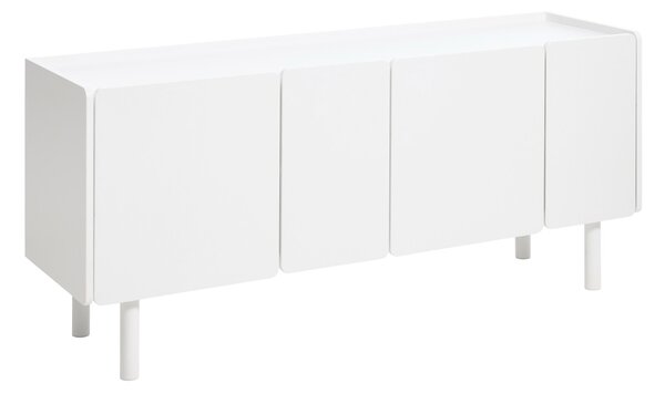 Dizajnová komoda Feliciana 160 cm biela