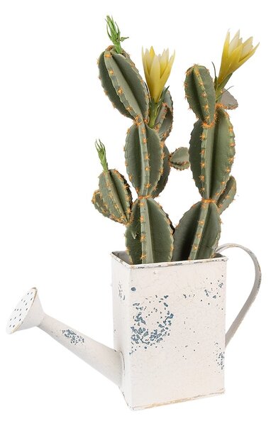 Béžová dekoračná plechová retro kanva Fun Antique - 31*9*17 cm - Clayre & Eef