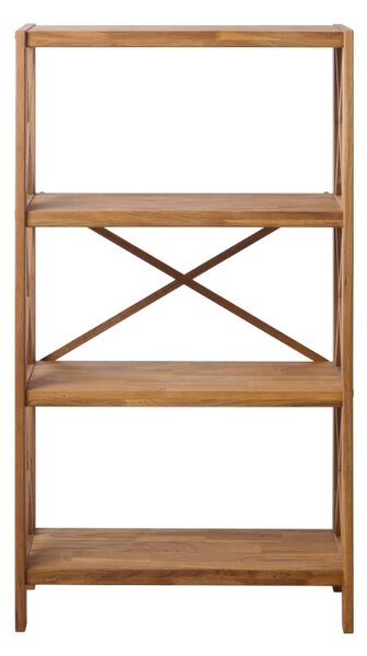 Dizajnový regál Walworth 124 cm prírodný dub