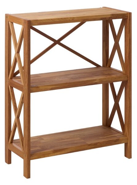 Dizajnový regál Walworth 87 cm prírodný dub