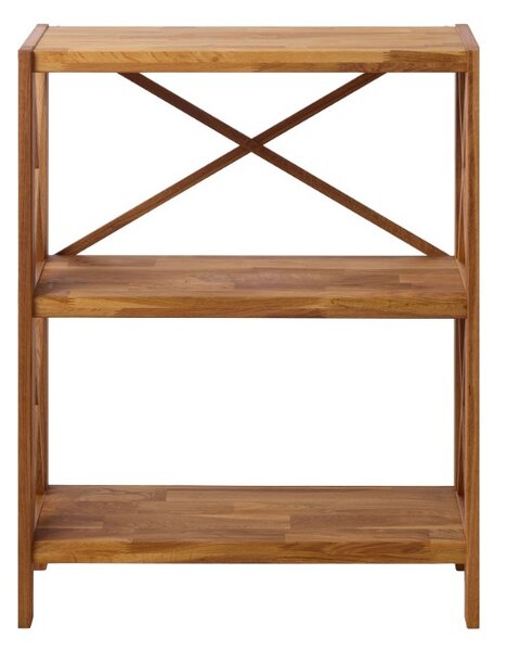 Dizajnový regál Walworth 87 cm prírodný dub